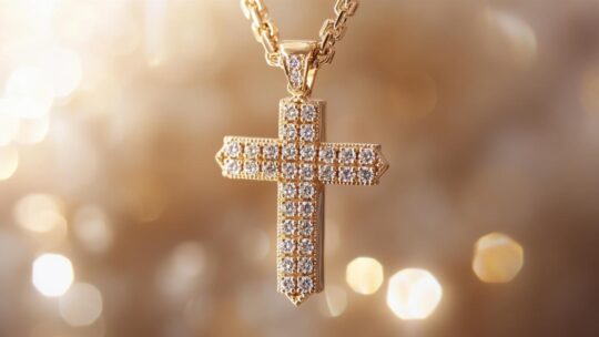 Comment choisir un pendentif croix en or et diamant idéal pour un baptême ?